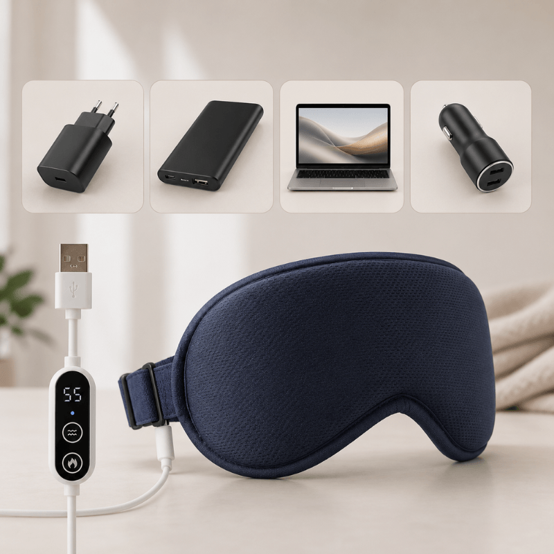 The Repose™ Heated Eye Mask